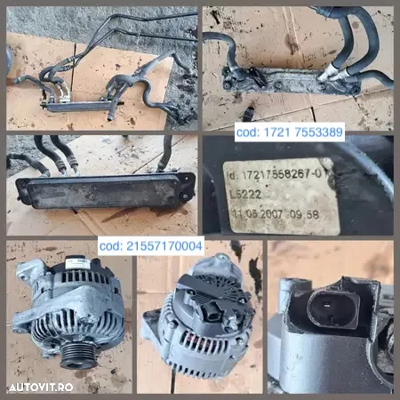 Anexe motor M57N2 Bmw X5 E70 3.5 biturbo SD 335 E92 X6 E71 turbina rezervor vacuum racitor gaze compresor Ac racitor ulei cutie viteze alternator electromotor pompa inalta presiune - 6