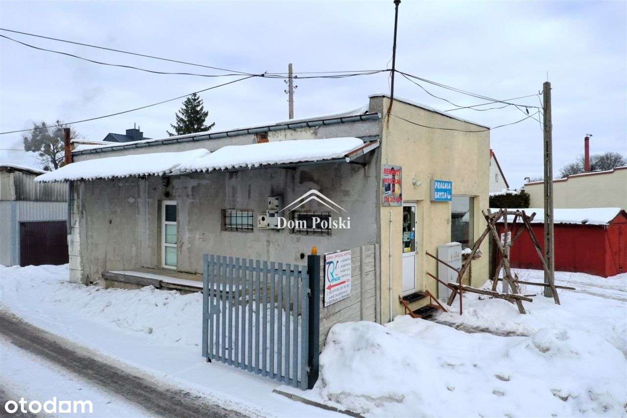 Budynek handlowo-usługowy + garaż - Olecko-5