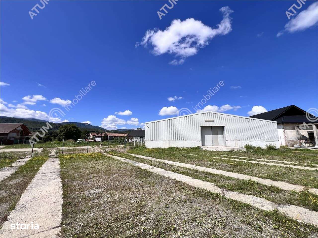 Hala de 918 mp utili si teren de 2400 mp cu acces de tir in Talmaciu - Imagine principală: 5/9