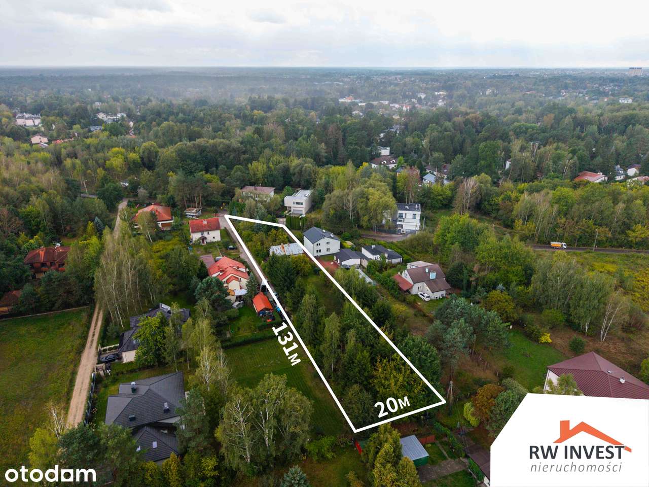 Działka budowlana z potencjałem – Konstancin, ul. Kołobrzeska / MPZP /-2