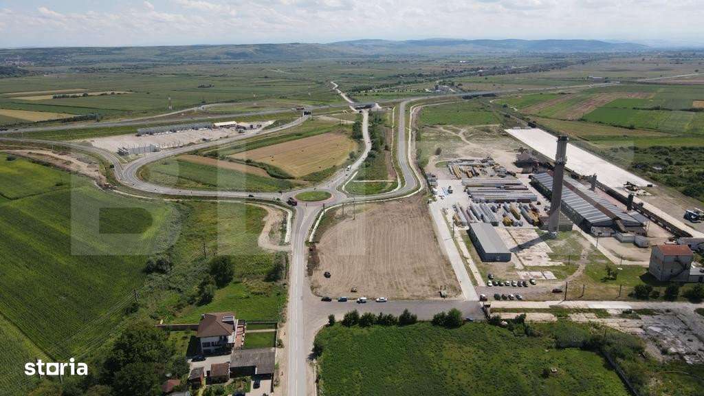 Teren intravilan, 10000 mp, zona industriala Teius - Blaj iesire de pe - Imagine principală: 2/7