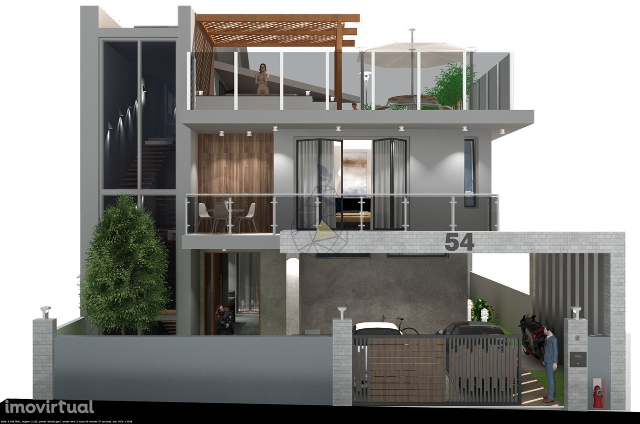 Terreno Urbano para construção moradia unifamiliar T3 em Calvário, Est