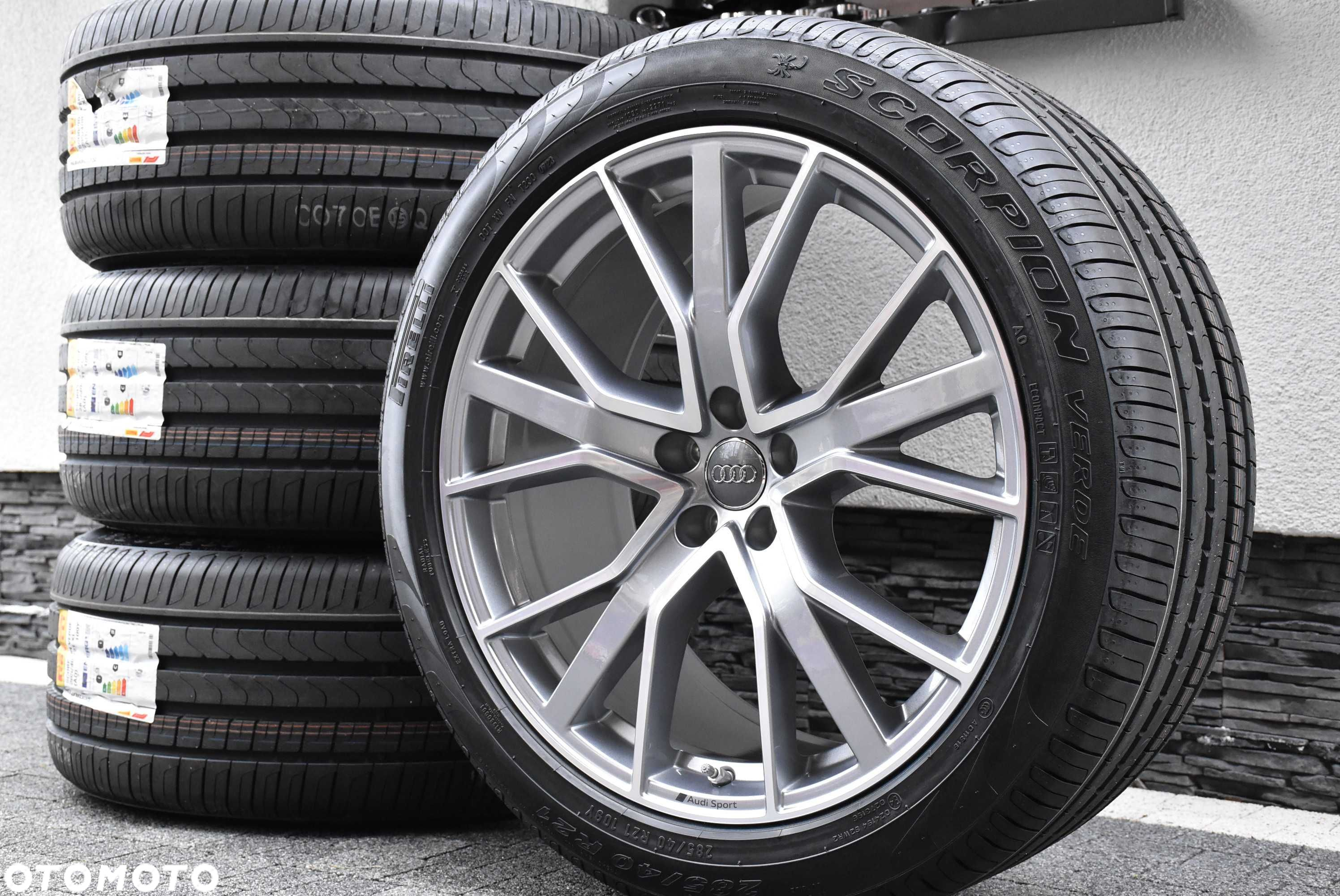 NOWE koła OEM Audi Q7 SQ7 4M 21" Pirelli dot2023 - 2