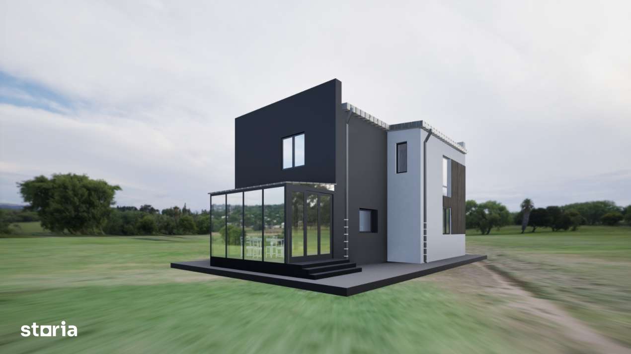 Casa P+1, 300 MP teren, 120 MP utili, comuna Malu Mare, zona Selgros - Imagine principală: 4/12