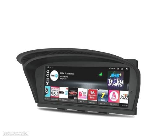 AUTO RÁDIO GPS ANDROID 12 PARA BMW SERIE 3 E90 E91 E92 E93 SERIE 5 E60 E61 E63 E64 05-08 CCC - 5