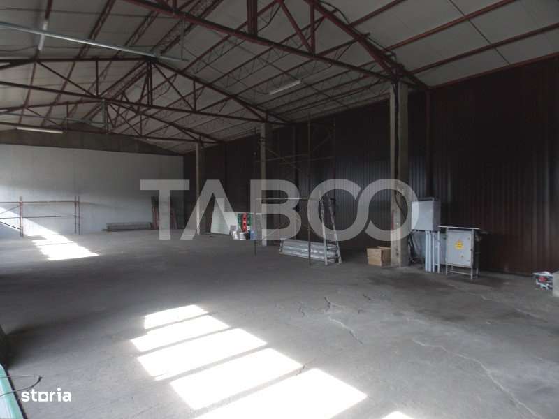 Hala 445 mp utili cu 500 metri curte de inchiriat Sibiu zona Lazaret - Imagine principală: 2/9