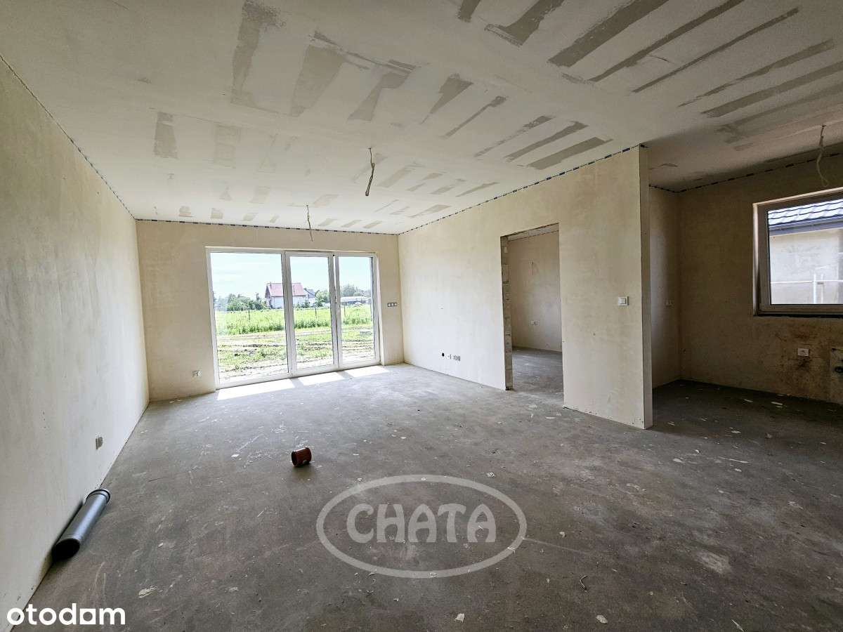 Bliźniak, światłowód, duża działka, pompa ciepla - Pełny obrazek: 4/13