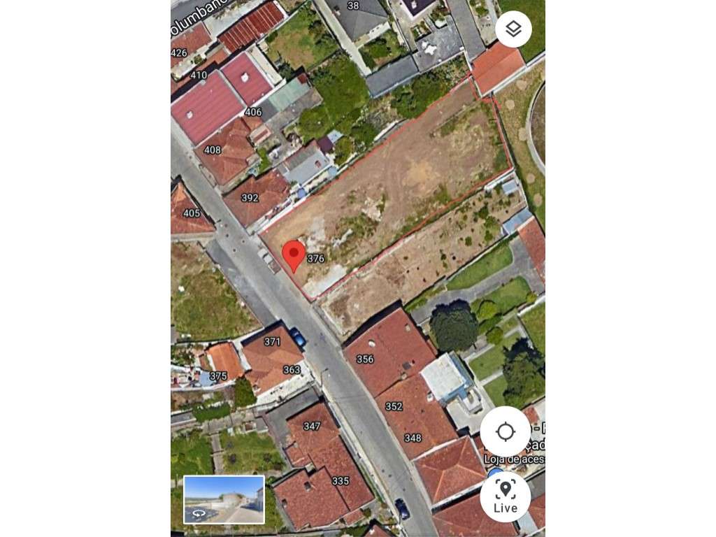 Land for sale in São João da Madeira, Portugal — €130,000