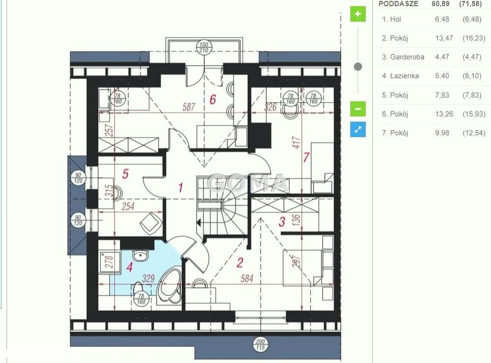 Okazja. 895 tys. dom k/ Zalesia Górnego,-11