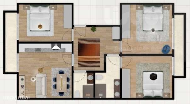 Vendo T3 Benfica remodelado e mobilado - Grande imagem: 5/5