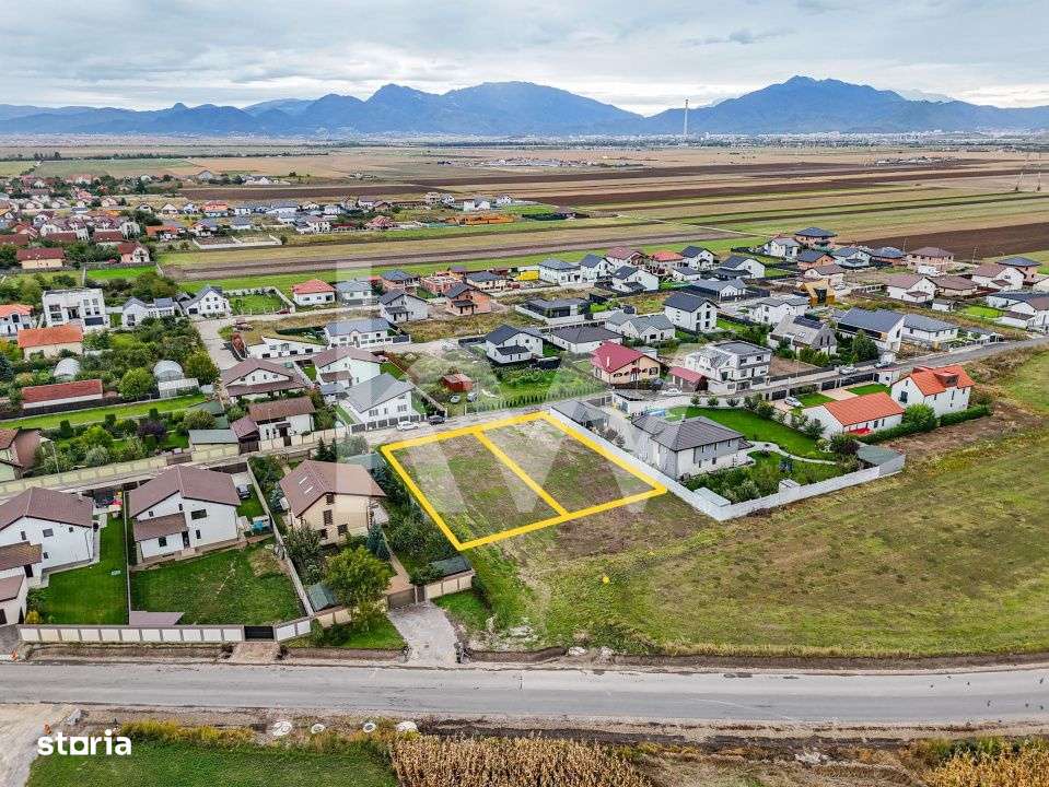 Teren de vanzare, 825 mp, Harman, zona centrala, intravilan, Comision-0