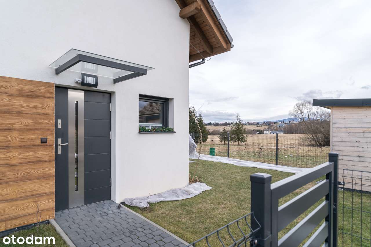 Nowoczesny mały dom 3 pokoje z ogrodem w wielkim stylu !-1