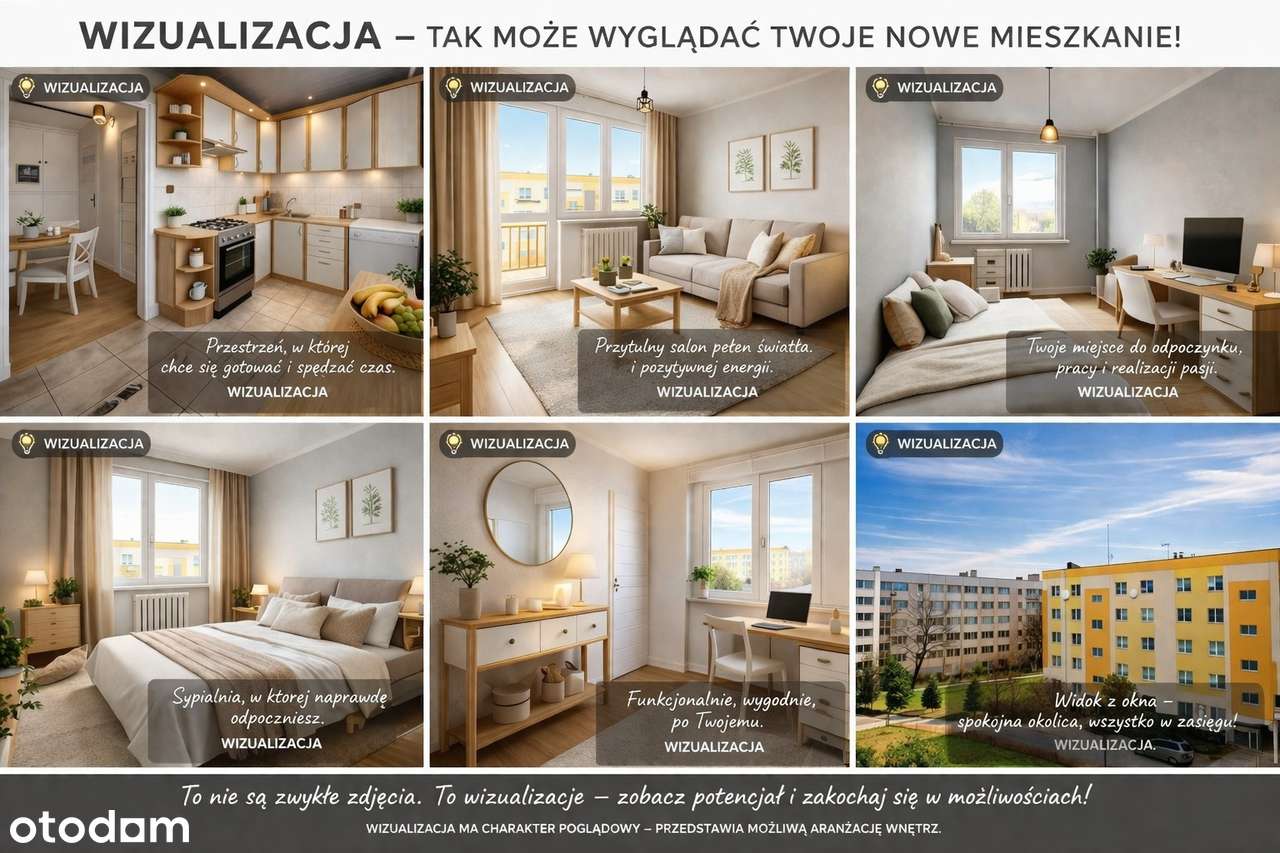 4 oddzielne pokoje 64,9 m² | 3/10 | winda | Radom Ustronie