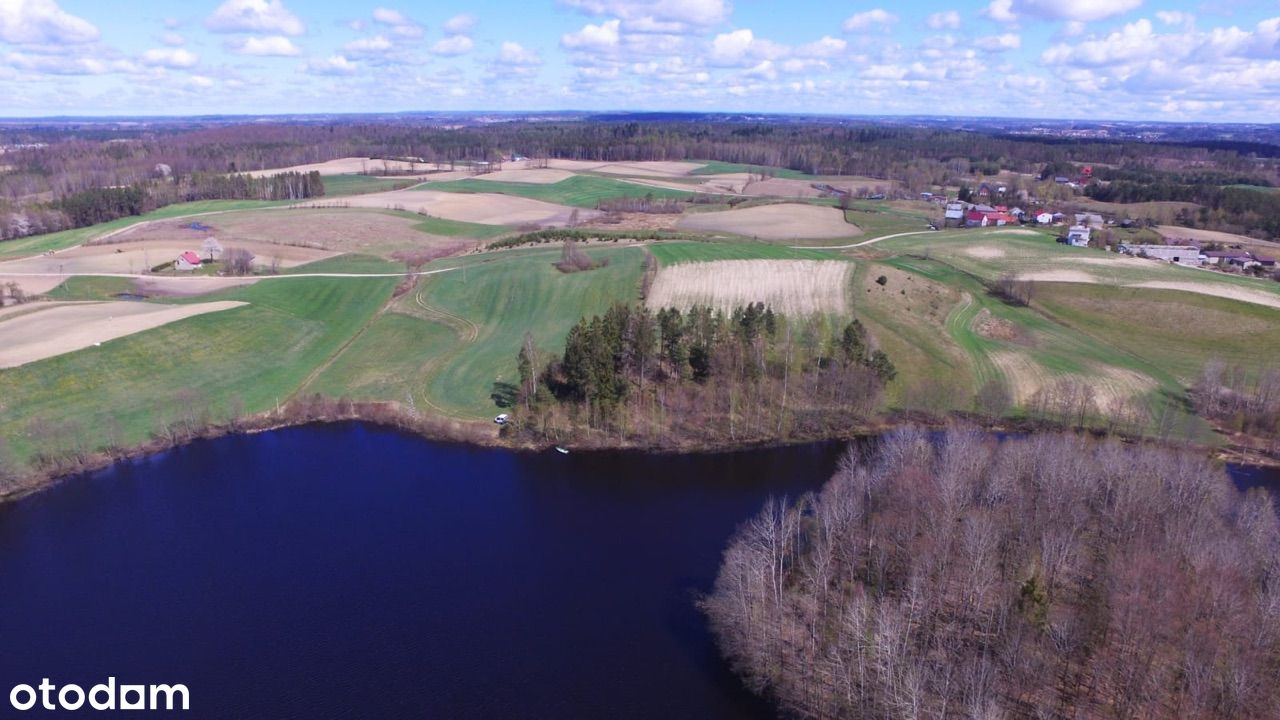 Działki nad jeziorem