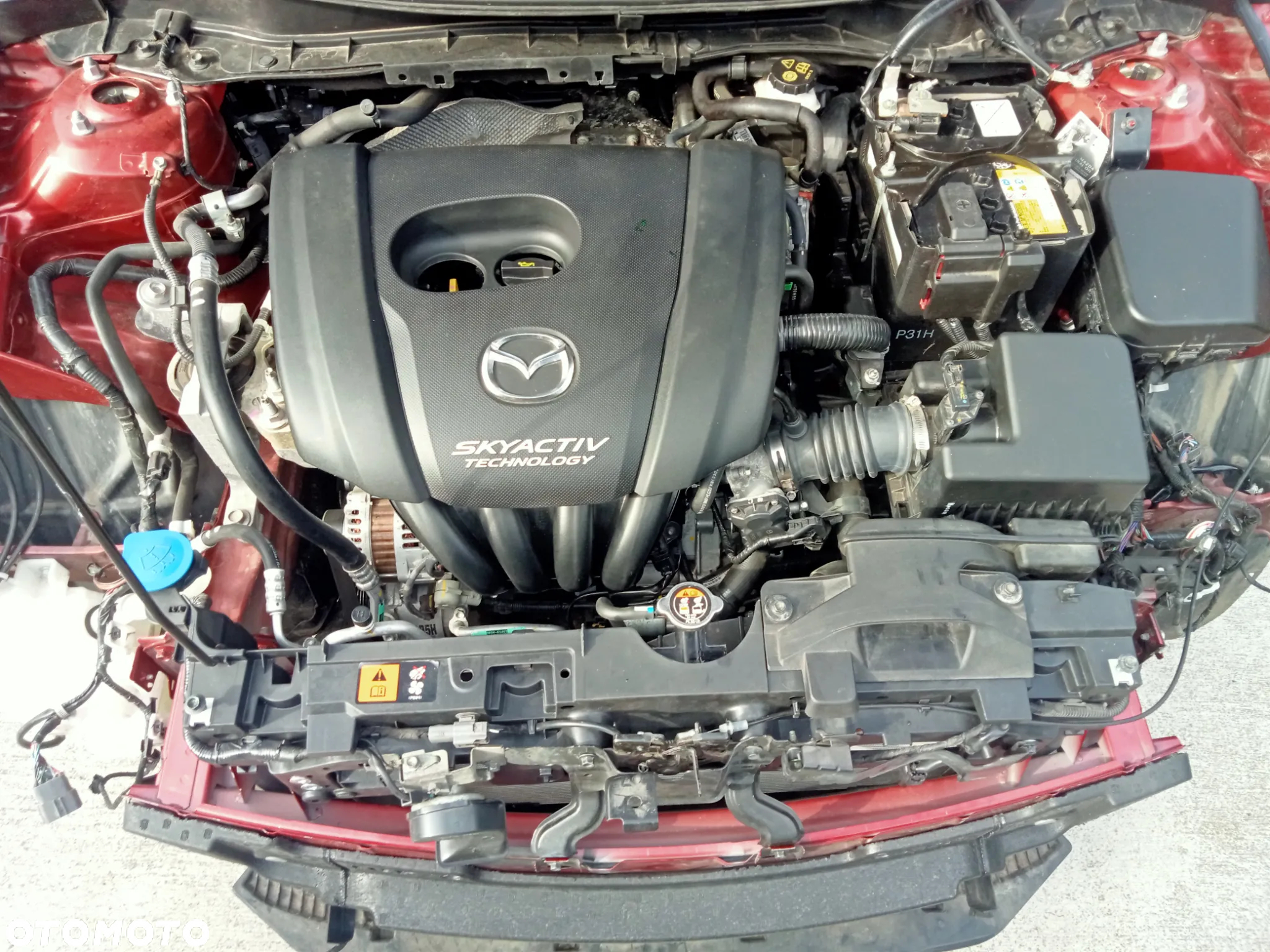 Mazda 2 Pas belka chłodnice 2014-2022 DJ DL - 10