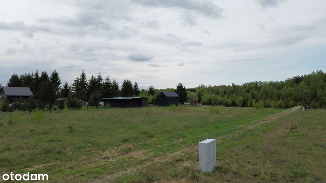 Działka z WZ w zielonej okolicy Puszczy Stromieckiej-8