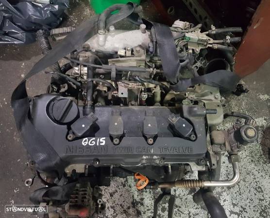 Motor Nissan Almera N16 1.5 16v Ref: QG15 - 1