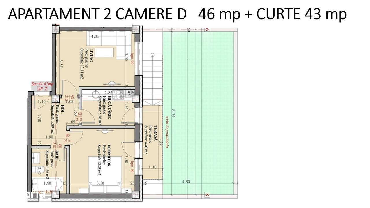 Apartamente cu 2 camere 50mp 73320 E Lunca Cetatuii Sistem Rate-2