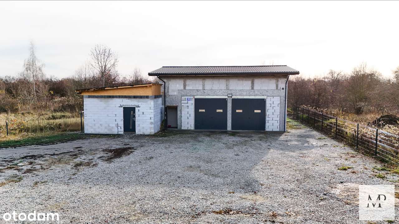 Warsztat z mieszkaniem | 3 km od Wrocławia | działka 1200 m²| Psary-9