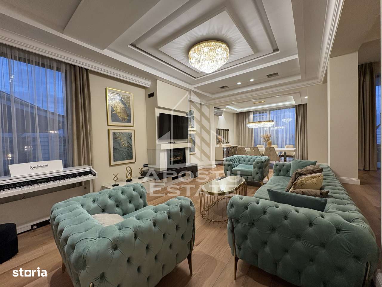 Vila de lux cu piscina incalzita de vanzare in Mosnita Noua | 4 camere - Imagine principală: 2/20