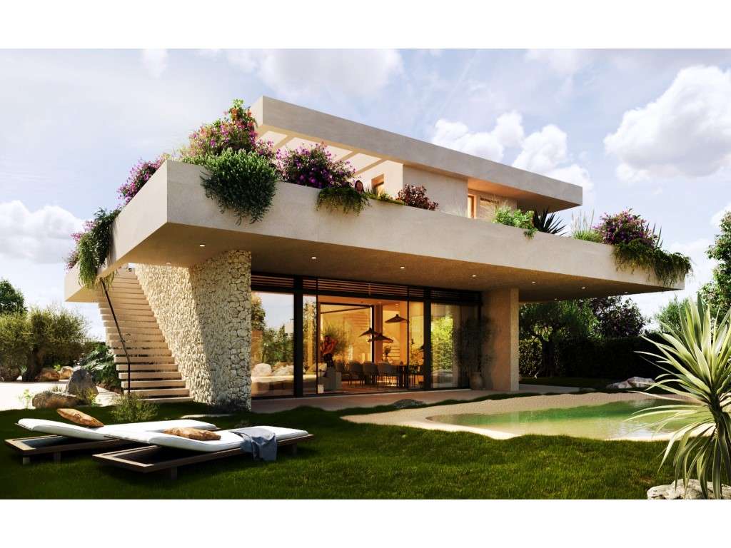 Lote com moradia iniciada junto à Lagoa de Óbidos, golfe e praia-5