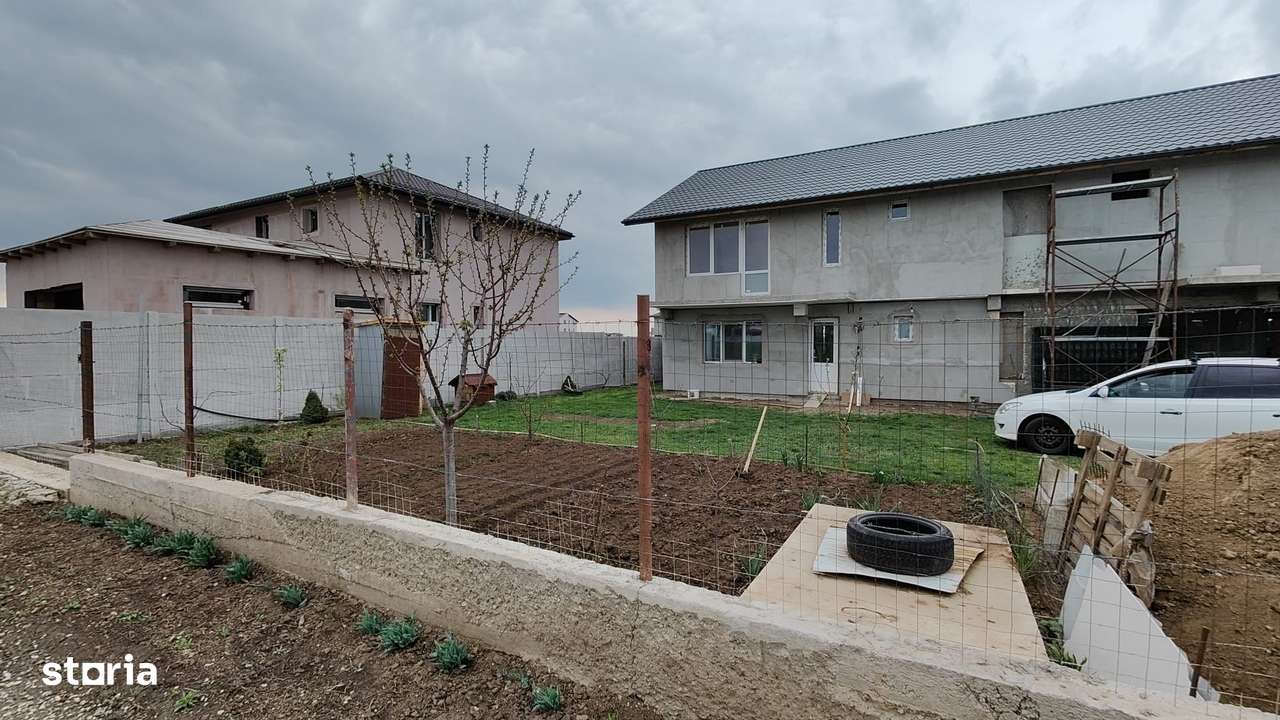Duplex P+1+M, 251 mp utili, teren 340 mp – Domnești-2