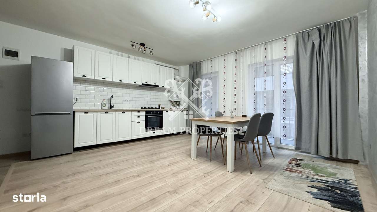 Apartament cu 3 camere la cheie, balcon, parcare, zona Apahida-0