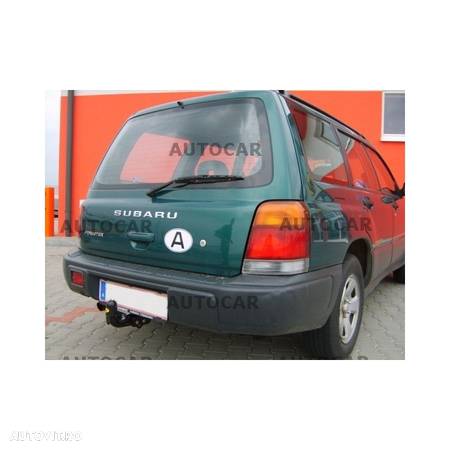 Carlig de remorcare pentru SUBARU FORESTER - 5 usi (SF) - sistem semidemontabil -cu suruburi -  din 1997 pana - 7