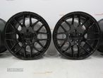 Jantes Riva RVD / Bmw M3 E46 CSL 19 x 8 et34 + 9 et37 5x120 Preto Brilhante - 2