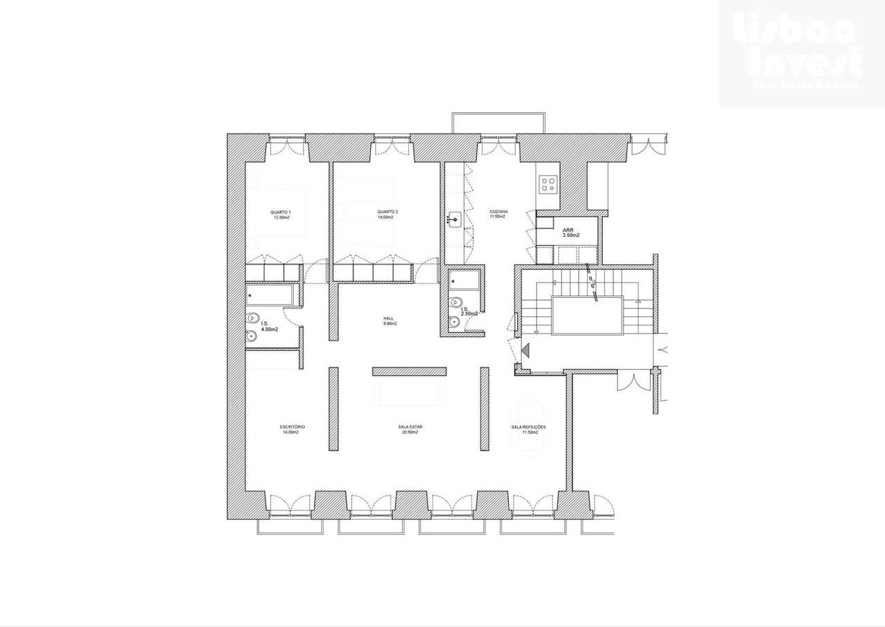 Apartamento T3 com AL na Baixa de Lisboa-31