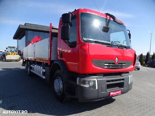 Renault KERAX 410 DXI / 8 X ​​​​4 / CUTIE - 6,8 M + MACARA PALFINGER PK 20002 - 12,5 M / RADIO COMMANDE / ROTATOR / - 14