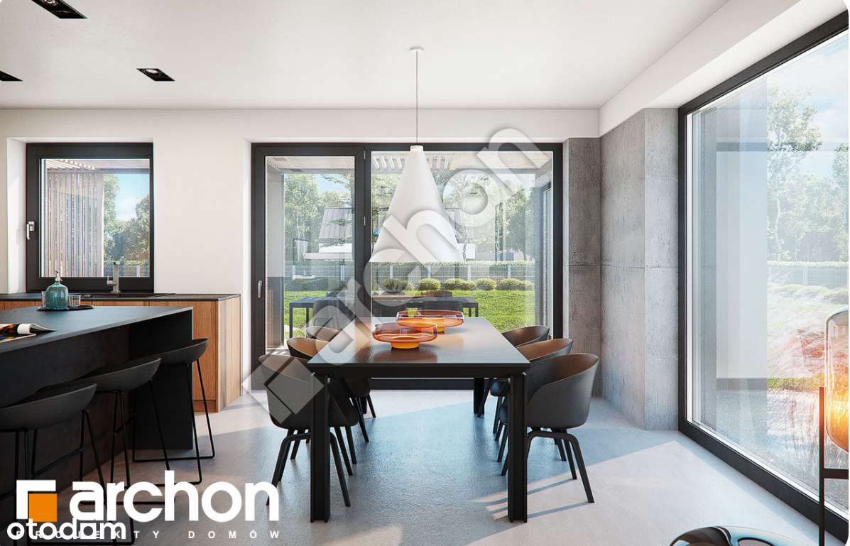 DOM NOWOCZESNY pompa ciepła - Pełny obrazek: 5/8