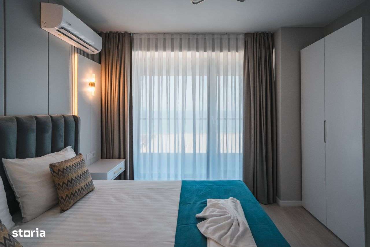 Solid Residence Sea View -STUDIO IN PRIMA LINIE LA MARE,MOBILAT UTILAT-13