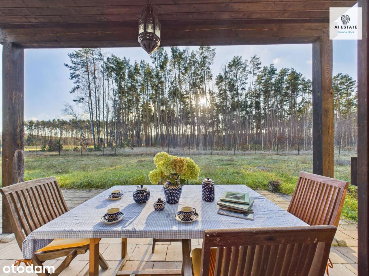 Dom przy lesie – 3552 m² działki, blisko jeziora (1,5 km) - Pełny obrazek: 1/20