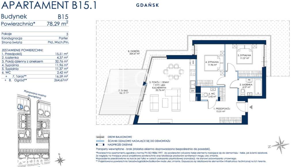 Apartament z widokiem na marinę | segment premium - Pełny obrazek: 5/5