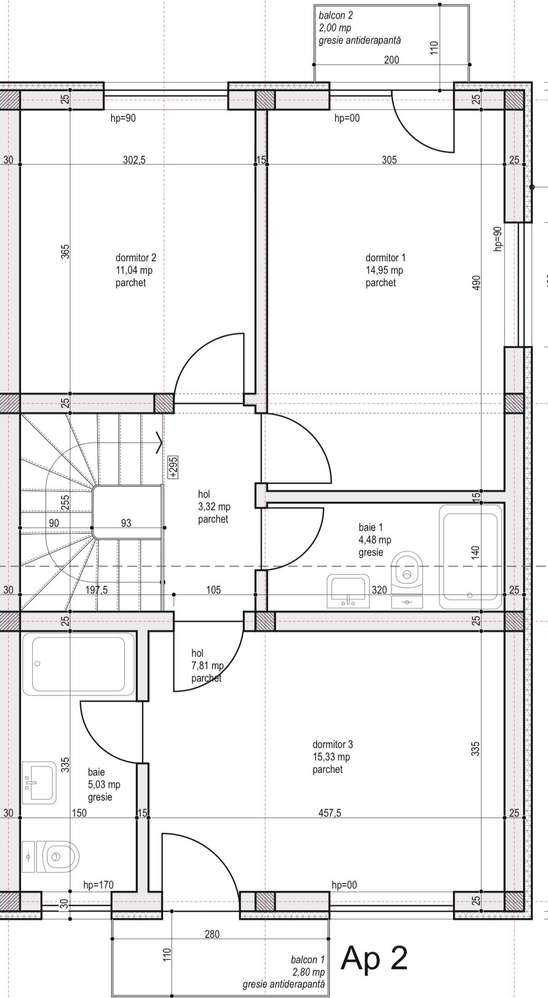 Duplex de Vânzare – Cartier Izvor-12