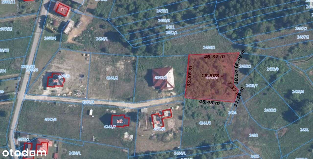 Sprzedam dużą działkę w Żarkach - 18,5a !!!-15
