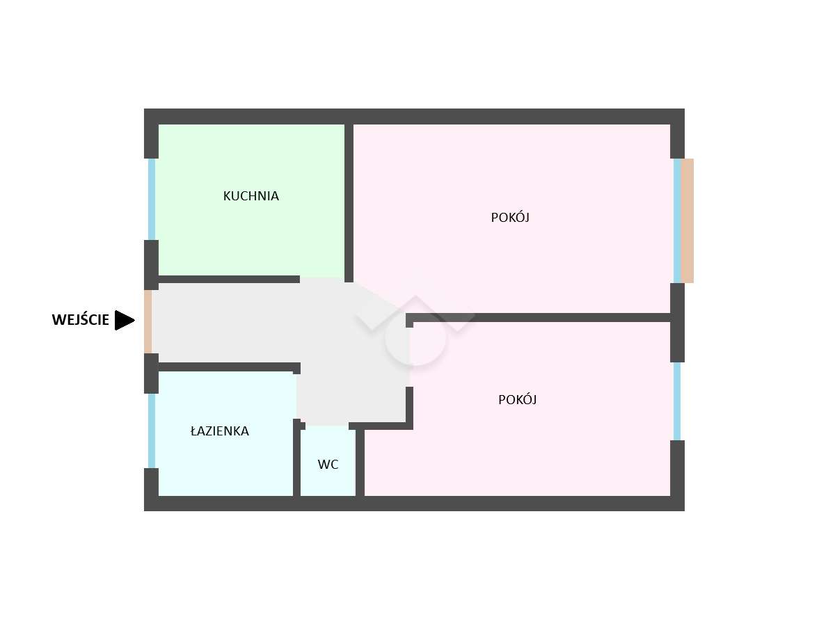 Nowa cena! - 2 pokoje - Winda - Parking - ul. Łobzowska - Stare Miasto-12