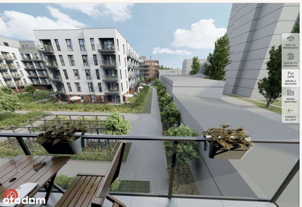 2 Pokoje W Nowym Centrum łodzi Stan Deweloperski - Pełny obrazek: 4/6