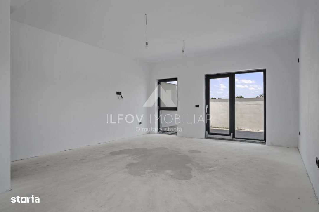 Casa tip duplex 134.6 mp, lot 225 mp, 5 camere, toate utilitatile-4