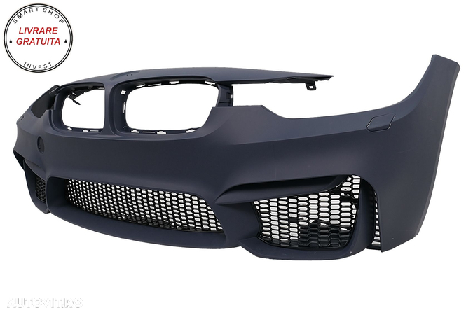 Bara Fata cu Proiectoare de Ceata BMW Seria 3 F30 F31 (2011-2019) M3 Design- livrare gratuita - 4