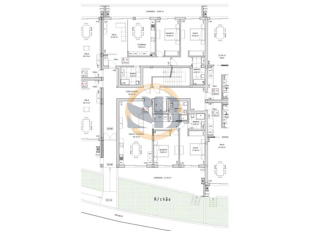 Apartamentos Novos Loureiro Oliveira de Azeméis - Grande imagem: 2/9