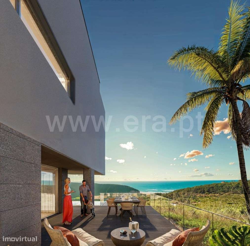 Moradia V3, Vista Mar, Carvoeira-11