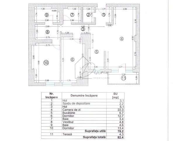 Apartament 3 camere Sisesti I parcare subterana I renovat complet 2024 - Imagine principală: 2/17