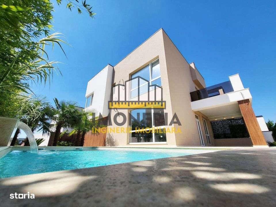 Vila stil mediteranean cu piscina-Zona zi 63 mp-0% comision-Pantelimon - Imagine principală: 4/19