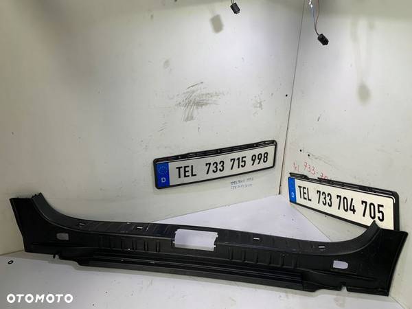 LISTWA NA PRÓG BAGAŻNIKA CZARNA 6949605 BMW E91 - 1