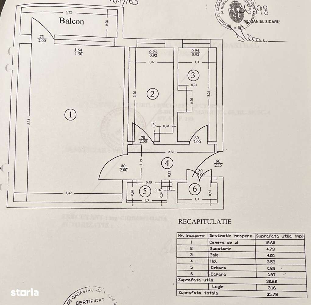 Militari Garsoniera decomandata - Gorjului 36 mp-10