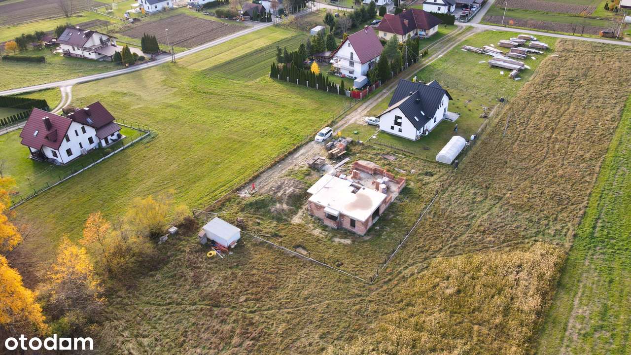 Nowoczesny bliźniak w Mordarce z widokiem na góry-12