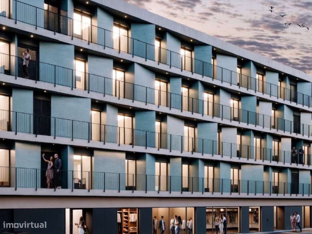 Apartamento T0 com Varanda e Garagem - Empreendimento Novo - Grande imagem: 2/3