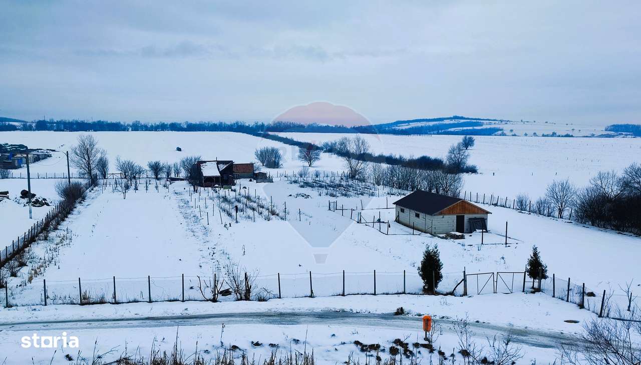 Teren intravilan 9.574 mp în Săliște, poziție strategică, ideal invest-0